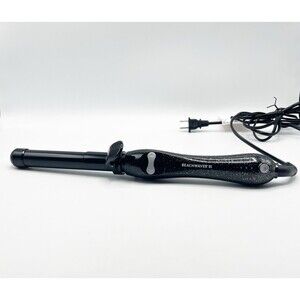 Beachwaver B1 Rotating Curling Iron Black Glitter 1" WORKS NO Box